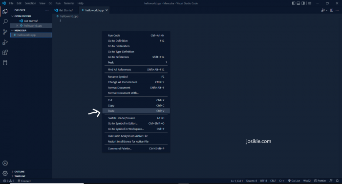 Mempersiapkan Windows Untuk Pemrograman C++